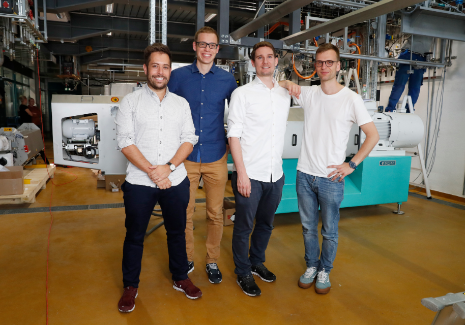 7 million Swiss francs from the financing round and immediate go-ahead for the construction of production & offices in Kemptthal.